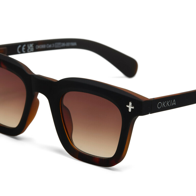 OKKIA Sun Firenze   Havana Black (brown lenses)
