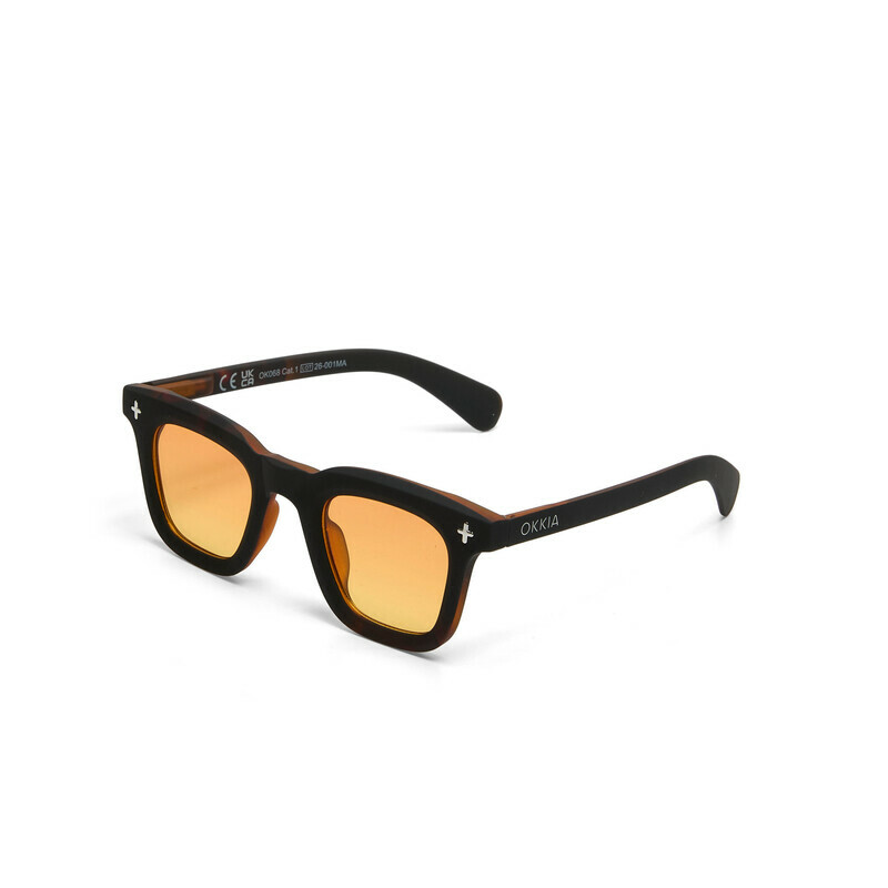 OKKIA Sun Firenze   Havana Black (yellow lenses)
