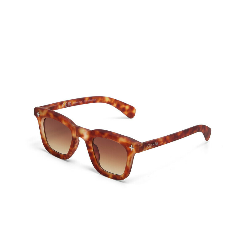 OKKIA Sun Firenze   Sahara Havana (brown lenses)