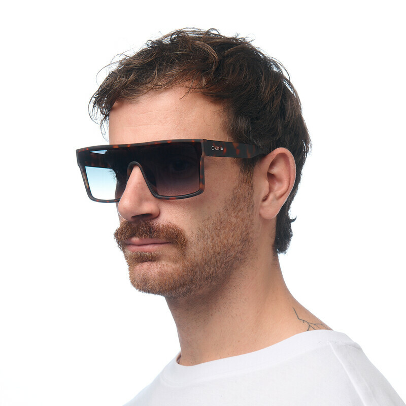 OKKIA Sun Tokyo   Classic Havana (green lenses)