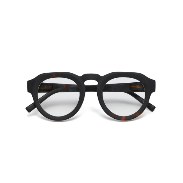 OKKIA Lectura Zeno Round Havana Black (Lentes marrones)