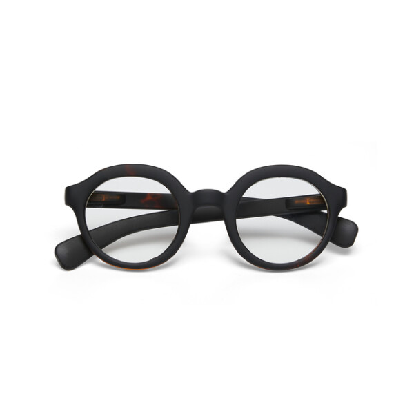 OKKIA Lectura Lauro lectura Round Havana Black (Lentes marrones)
