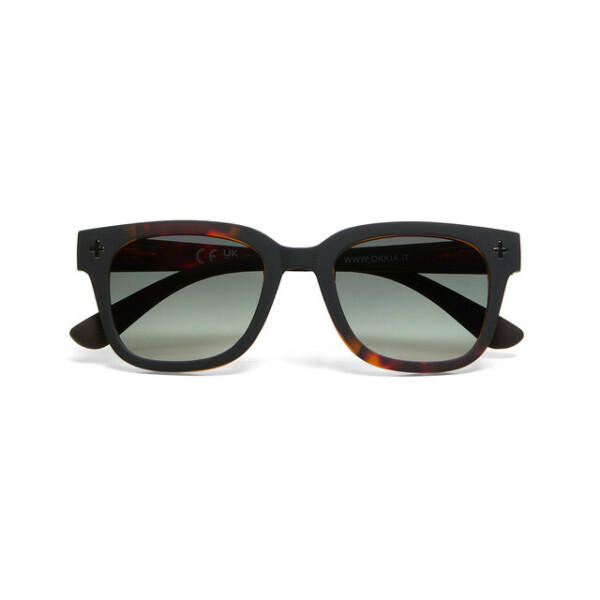 OKKIA Sol Giovanni   Havana Black (lentes verdes)