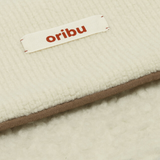 CUSSION IN SILK & CAMEL small