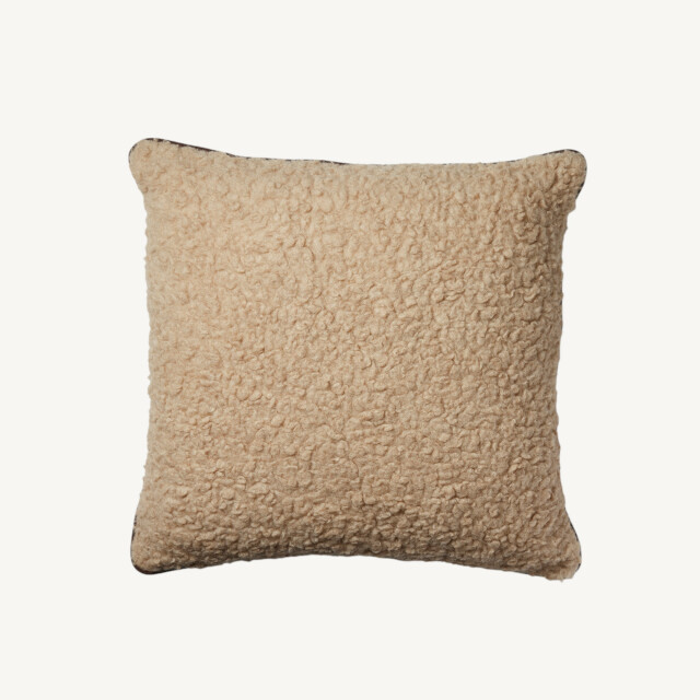 CUSSION IN SILK & CAMEL small