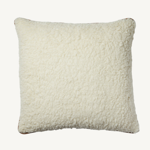 CUSSION IN SILK & CAMEL big