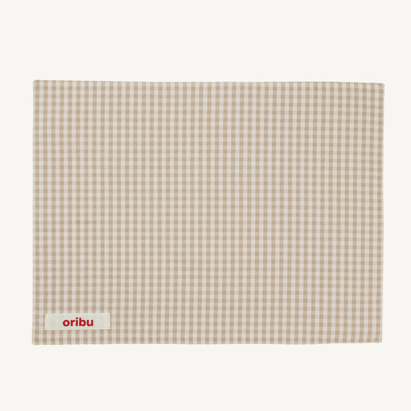 Reversible cotton tablemat